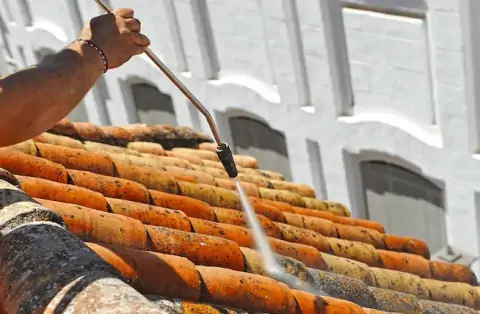 Nettoyage de toitures - Mandeure